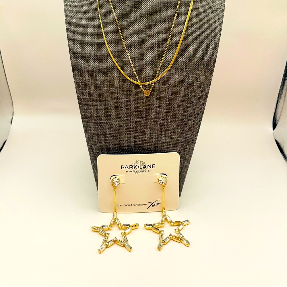 NIB Park Lane Necklace and Earring Set